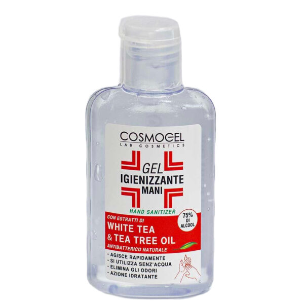Gel igienizzante con estratti di thè bianco