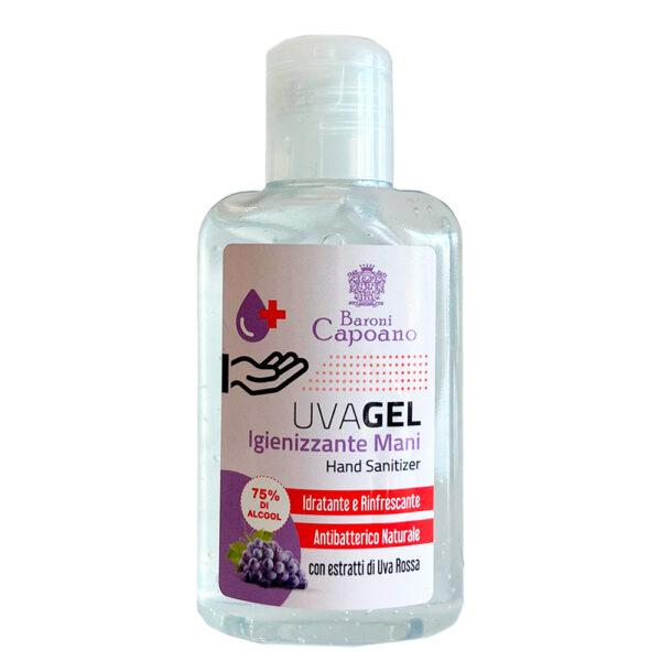 Gel igienizzante con estratti di uva rossa