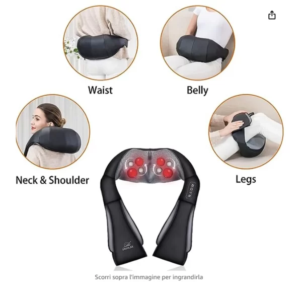 Massaggiatore per Collo e Spalle Shiatsu - immagine 3