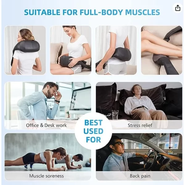 Massaggiatore per Collo e Spalle Shiatsu - immagine 4