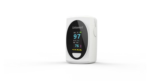 Pulsossimetro LTF-20 - Saturimetro Da Dito professionale certificato, con Display LCD con Letture Immediate Pulsossimetro misuratore Ossigeno (SpO2), Frequenza Del Polso (PR), per Adulti - immagine 2